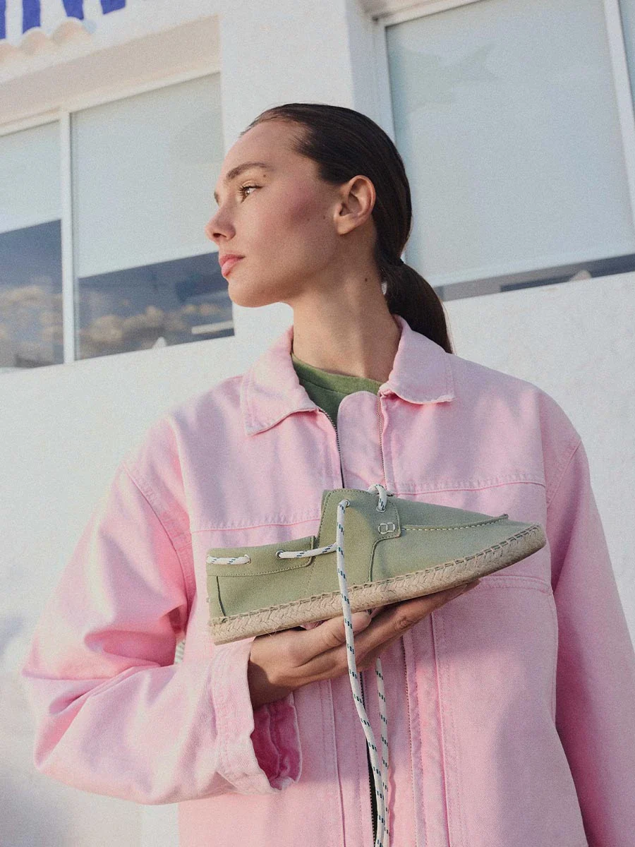 Alpargatas con cordones